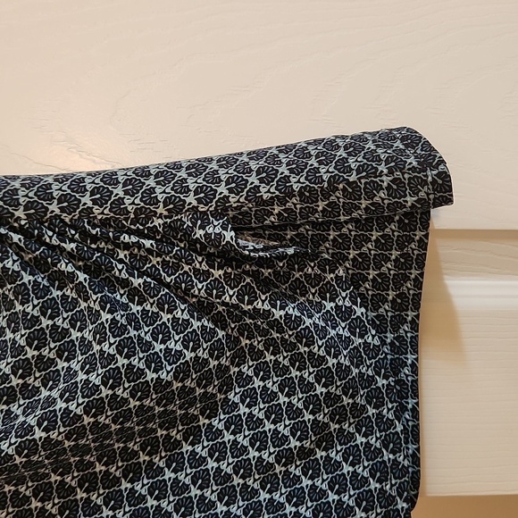 NWT WHBM Sleeveless Blue Printed Surplice Shell Size XXSP - Picture 3 of 9